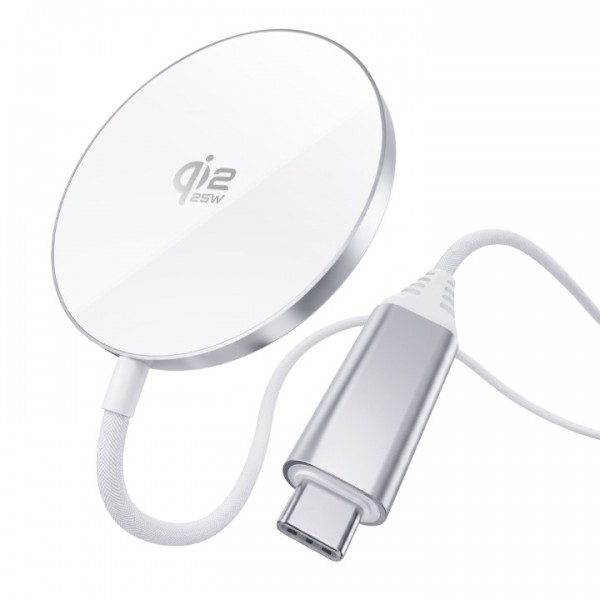 TEPNICAL 充電器 【2026新登場モデル/WPC Qi2.2認証取得/25W 急速充電】マグネット式 ワイヤレス充電器 4.9mm極薄設計 過熱安全保護 対応iPhone17/16シリーズ(iOS 26バージョン以降) 短絡保護機能付き Type-C接続 旅行 自宅 オフィス用